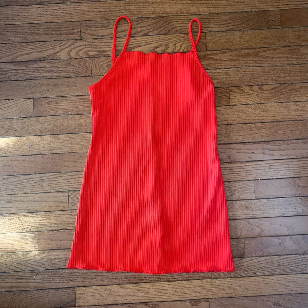 Red dress